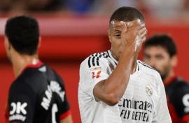 Kylian Mbappe and Real Madrid were held to a draw at Real Mallorca on Sunday in their La Liga opener