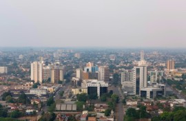 State authorities insist much of the smoke enveloping Porto Velho, its capital, comes from fires in Bolivia, to the west, and the neighboring state of Amazonas, to the north