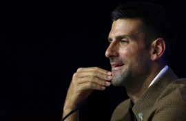 Defending champion Novak Djokovic is aiming for a 25th  Grand Slam singles title 