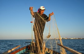 Tunisian fisherwoman Sara Souissi, 43, defied men who believed she had no place at sea