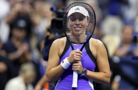 'I was so tight': Jessica Pegula celebrates victory over Iga Swiatek