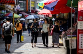 South Korea experienced its highest average summertime temperature since such records began