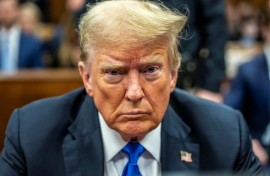 Former president Donald Trump is charged with conspiring to overturn the results of the 2020 presidential election