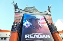 Moviegoers aged 40 and older are connecting with 'Reagan,' according to its director