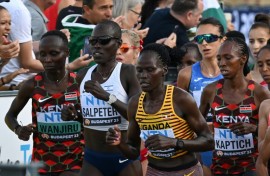 Rebecca Cheptegei was Uganda's women's national marathon record holder 