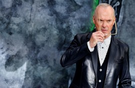 Actor Michael Keaton poses on the red carpet at the London premiere of 'Beetlejuice Beetlejuice' on August 29, 2024