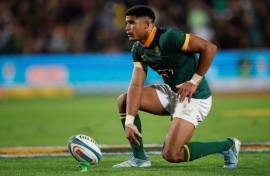 Sacha Feinberg-Mngomezulu is one of seven players rested by South Africa for their Rugby Championship match in Argentina