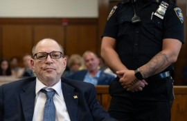 Harvey Weinstein appears in Manhattan Criminal Court in New York City in July 2024