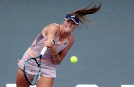 Australian qualifier Olivia Gadecki is through to the semi-finals of the WTA tournament in Guadalajara