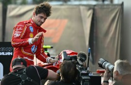 Baku pole specialist Charles Leclerc 