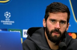 Alisson joined Liverpool from Roma in 2018