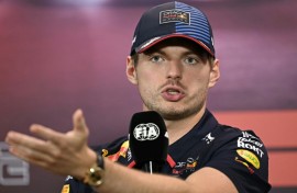 "Come on, like, what are we? Five-year-olds? Six-year-olds? said Max Verstappen when asked about cutting down on bad language on team radio