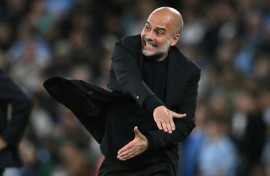 Manchester City manager Pep Guardiola
