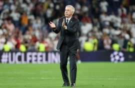 Real Madrid's Italian coach Carlo Ancelotti has taken his team on a 38-match unbeaten run in La Liga