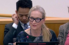 American actor Meryl Streep speaks up for Afghan women and girls at the United Nations, urging the international community to act on their behalf