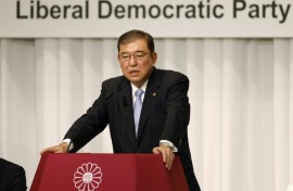 Japan's former defence minister Shigeru Ishiba will be prime minister next week after winning his party's leadership vote