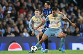 Rodri (centre) could miss the rest of the season due to a serious knee injury