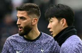 Rodrigo Bentancur (left) has been charged over a comment about team-mate Son Heung-min (right)