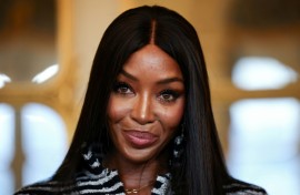 Campbell was in Paris on Thursday to receive a top honour