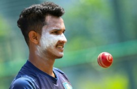 Sri Lankan Praveen Jayawickrama has been banned for a year