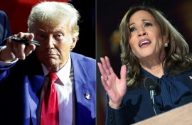 Republican candidate Donald Trump and Democratic Vice President Kamala Harris are vying for one of the world's most powerful jobs