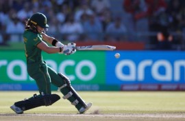 South Africa's Laura Wolvaardt 