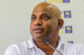 Sri Lanka's new cricket head coach Sanath Jayasuriya. He represented Sri Lanka 586 times across the three formats of the game, hitting 42 centuries and taking 440 wickets