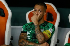 Nigeria captain William Troost-Ekong 
