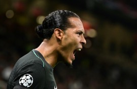 Liverpool defender Virgil van Dijk 