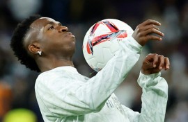 Vinicius Junior was the favourite to win this year's Ballon d'Or but will not be at Monday's ceremony