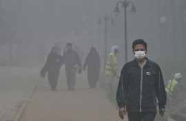 Pakistan's second biggest city Lahore recently recorded air pollution at a level 40 times level deemed acceptable by the WHO