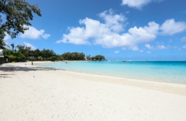 Mauritius is blessed with pristine beaches