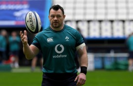 Healy is set to equal retired Irish centre Brian O'Driscoll's national record of 133 caps