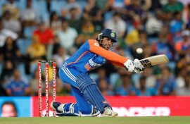Tilak Varma scored his maiden international century for India against South Africa