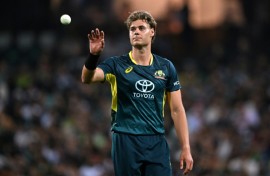 Australia's Spencer Johnson took 5-26 against Pakistan