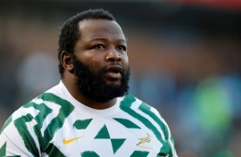 Taking a break: South Africa prop Ox Nche has been left out of the team to play Wales in Cardiff