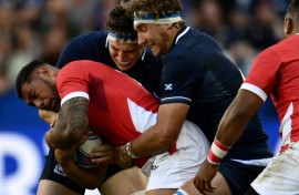 Scotland recall: Former captain Jamie Ritchie (R) is back in the side to face Australia  