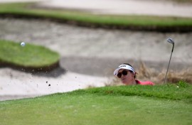 Hannah Green is one off the pace at the Australian Open