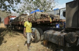 In 2021, a blockade imposed by rebel groups left several hundred trucks blocked at the Cameroonian border by 50 days