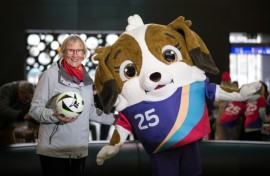 Maddli's name is inspired by Swiss women's football pioneer Madeleine Boll
