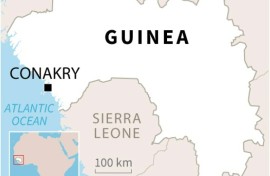 The match in the southeastern city of N'Zerekore was the final of a tournament organised in honour of Guinea's junta leader