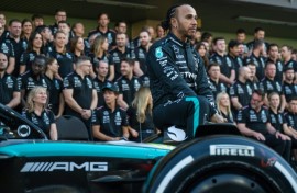 Lewis Hamilton won six of his seven world titles with Mercedes