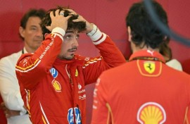 Ferrari's Monegasque driver Charles Leclerc was hit with a 10-place grid penalty for the Abu Dhabi Grand Prix