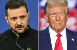 An encounter between Trump and Zelensky was awaited