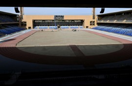 Work is being carried out to improve the stadium in Marrakesh as Morocco prepares for the hosting of the 2030 World Cup