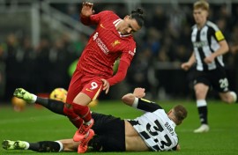 Liverpool's Uruguayan striker Darwin Nunez has struggled this season