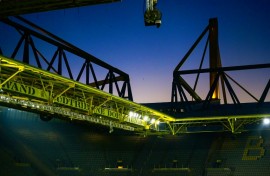The Signal Iduna Stadium in Dortmund, which will host Germany's Nations League quarter-final with Italy