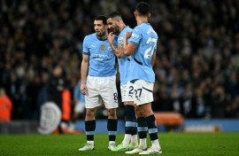 Pep Guardiola's Manchester City have won once in 11 games