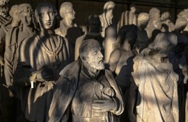 But decades of harsh weather, pollution and the bombings of the Second World War have taken their toll on the Duomo's statues