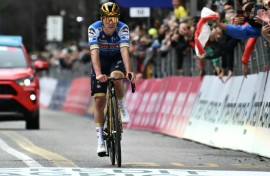 Remco Evenepoel hopes to be back racing by April